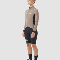 Café du Cycliste Manon Women's Softshell Jacket Fahrradjacke Oyster Grey