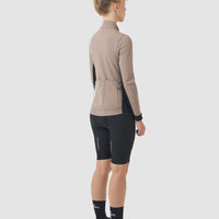 Café du Cycliste Manon Women's Softshell Jacket Fahrradjacke Oyster Grey
