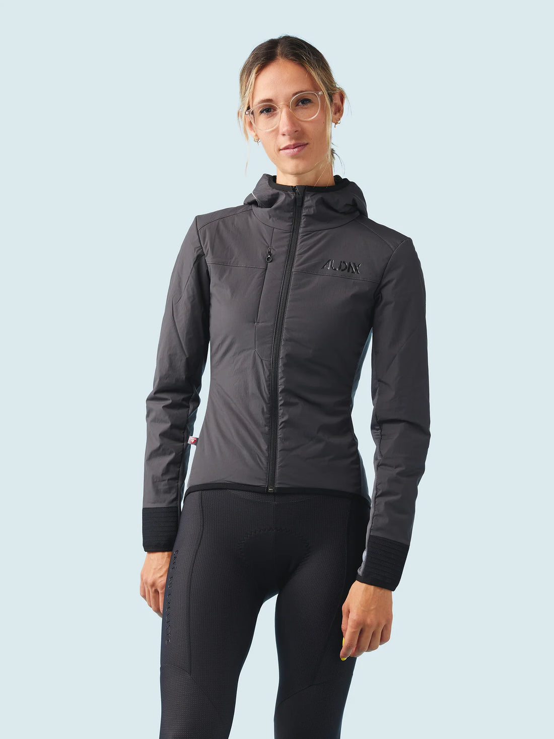 Café du Cycliste Zelie Women's Thermal Jacket Thermo Fahrradjacke Anthracite