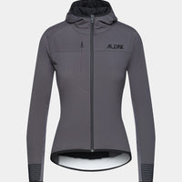 Café du Cycliste Zelie Women's Thermal Jacket Thermo Fahrradjacke Anthracite