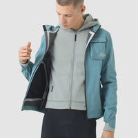 Café du Cycliste Alizee Unisex Rain Jacket Regenjacke Deep Water