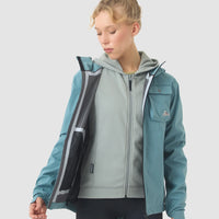 Café du Cycliste Alizee Unisex Rain Jacket Regenjacke Deep Water