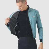 Café du Cycliste Suzette Men's Lightweight Rain Jacket Regenjacke Deep Water