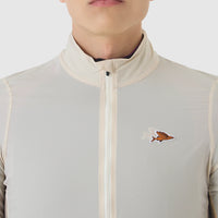 Café du Cycliste Edith Men's Cycling Windjacket Wind Fahrradjacke Chalk