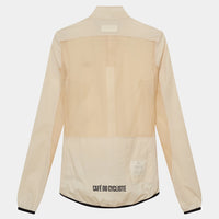 Café du Cycliste Edith Women's Cycling Windjacket Wind Fahrradjacke Chalk