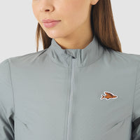 Café du Cycliste Edith Women's Cycling Windjacket Wind Fahrradjacke Mountain Fog