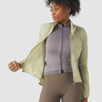 Café du Cycliste Edith Women's Cycling Windjacket Wind Fahrradjacke Puddle