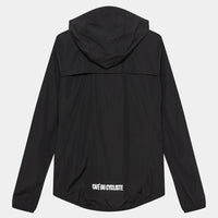 Café du Cycliste Ilona Women's Windproof Jacket Wind Fahrradjacke Black