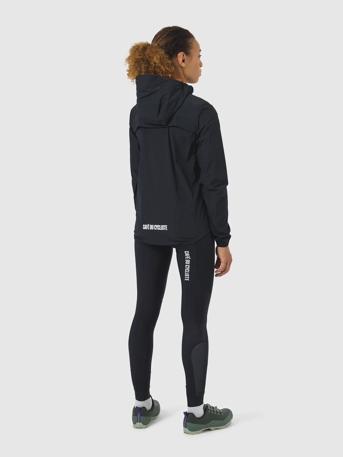 Café du Cycliste Ilona Women's Windproof Jacket Wind Fahrradjacke Black