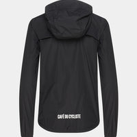 Café du Cycliste Ilona Women's Windproof Jacket Wind Fahrradjacke Black