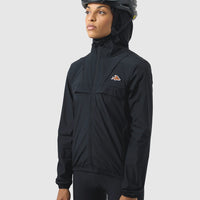 Café du Cycliste Ilona Women's Windproof Jacket Wind Fahrradjacke Black