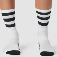 Café du Cycliste Skate Socks Radsocken White / Black