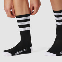 Café du Cycliste Skate Socks Radsocken Black / White
