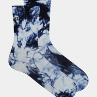 Café du Cycliste Tie Dye Socks Radsocken Navy Blue