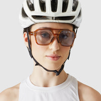 Café du Cycliste Fabius Photochromic Sports Sunglasses Sportbille Amber