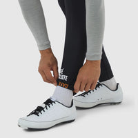 Café du Cycliste Theresa Women's Brushed Tights Thermo Radhose ohne Träger Black