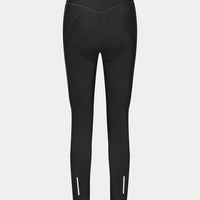 Café du Cycliste Theresa Women's Brushed Tights Thermo Radhose ohne Träger Black