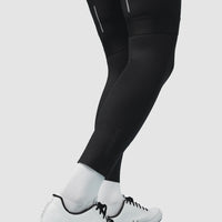 Café du Cycliste Carissa Unisex Legwarmer Beinlinge Black