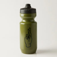 Fingercrossed Bidon 650ml Trinkflasche Moss