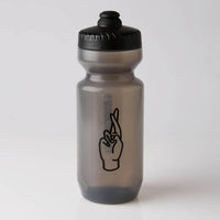 Fingercrossed Bidon 650ml Trinkflasche Smoke