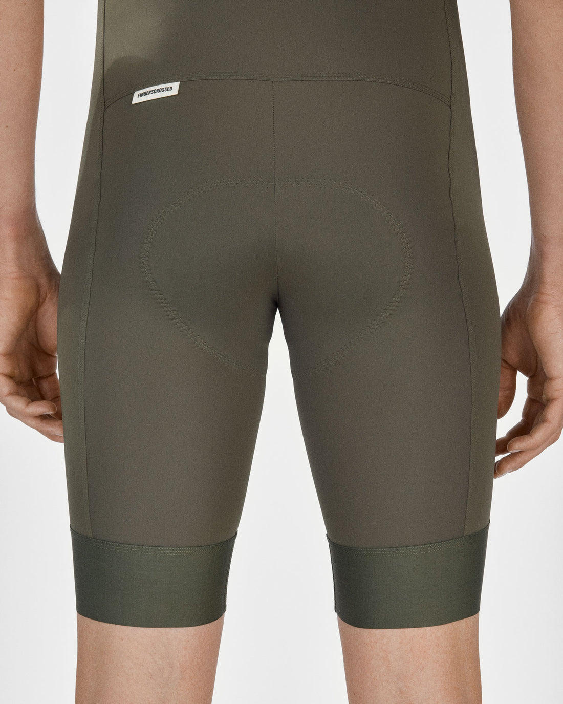 Fingercrossed Road Bib Men Radhose Oliv