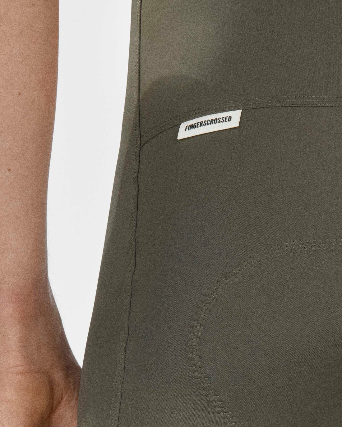 Fingercrossed Road Bib Men Radhose Oliv