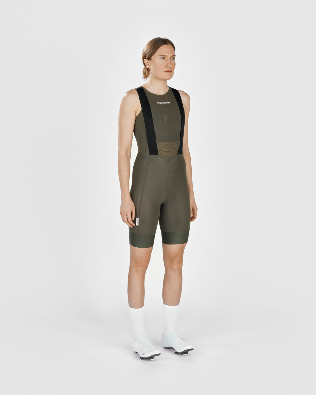 Fingercrossed Road Bib Women Radhose Olive