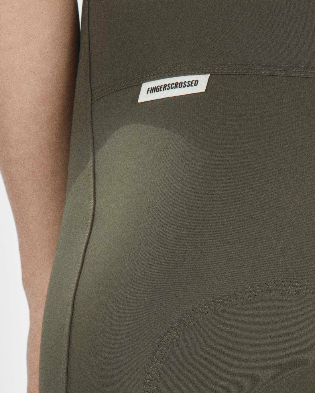 Fingercrossed Road Bib Women Radhose Olive