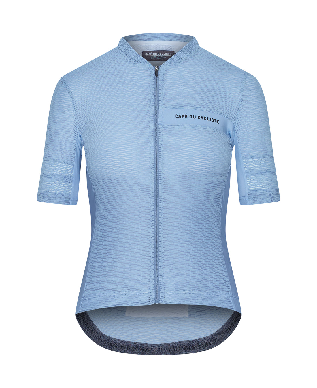 Café du Cycliste Christelle Women's Superlight Cycling Jersey Radtrikot Light Blue
