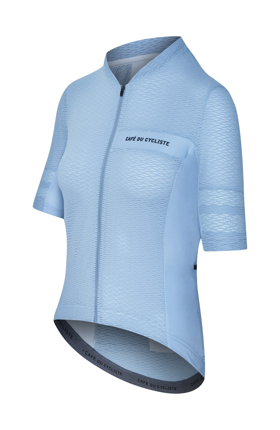 Café du Cycliste Christelle Women's Superlight Cycling Jersey Radtrikot Light Blue