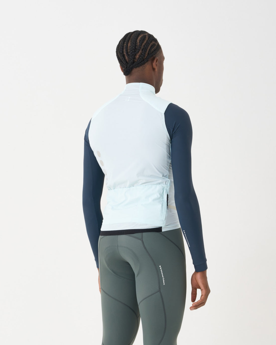 Universal Colours Chroma Insulated Unisex Gilet Thermo-Windweste Misty Blue