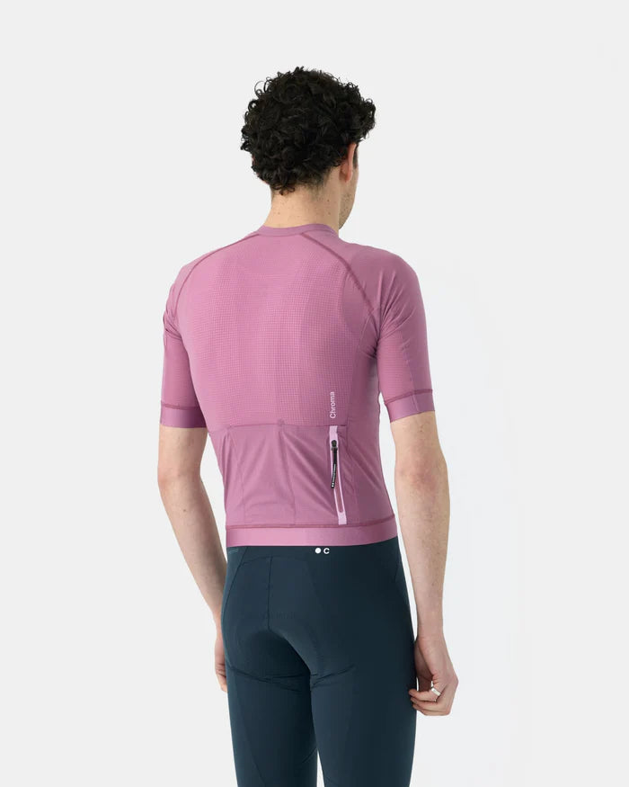 Universal Colours Chroma Men's Short Sleeve Jersey Radtrikot Dusty Lilac