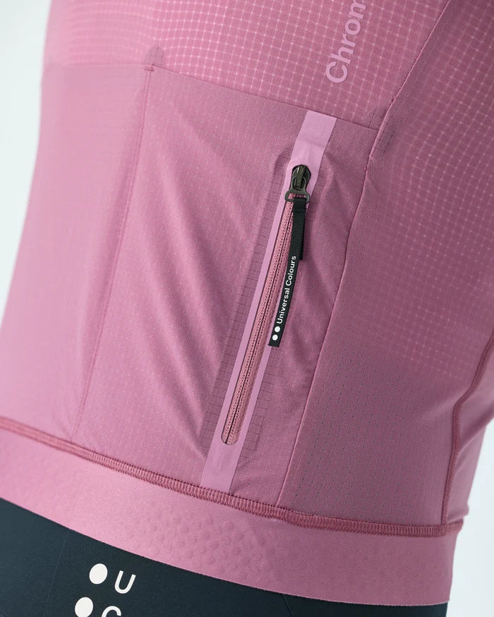 Universal Colours Chroma Men's Short Sleeve Jersey Radtrikot Dusty Lilac