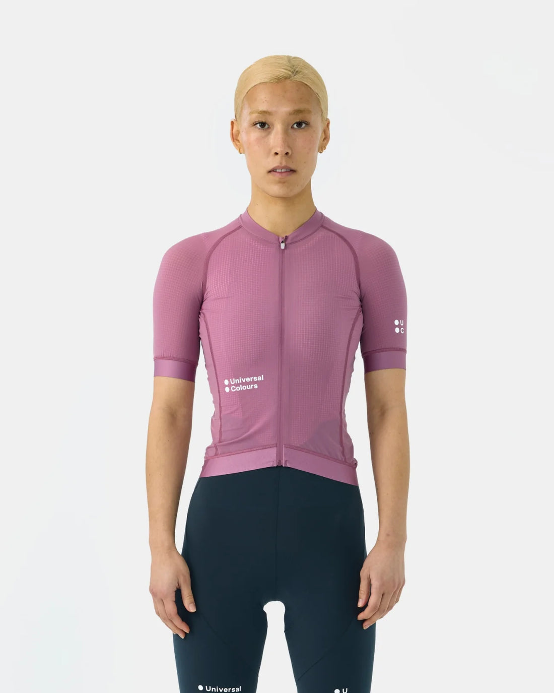 Universal Colours Chroma Women's Short Sleeve Jersey Radtrikot Lilac Mist