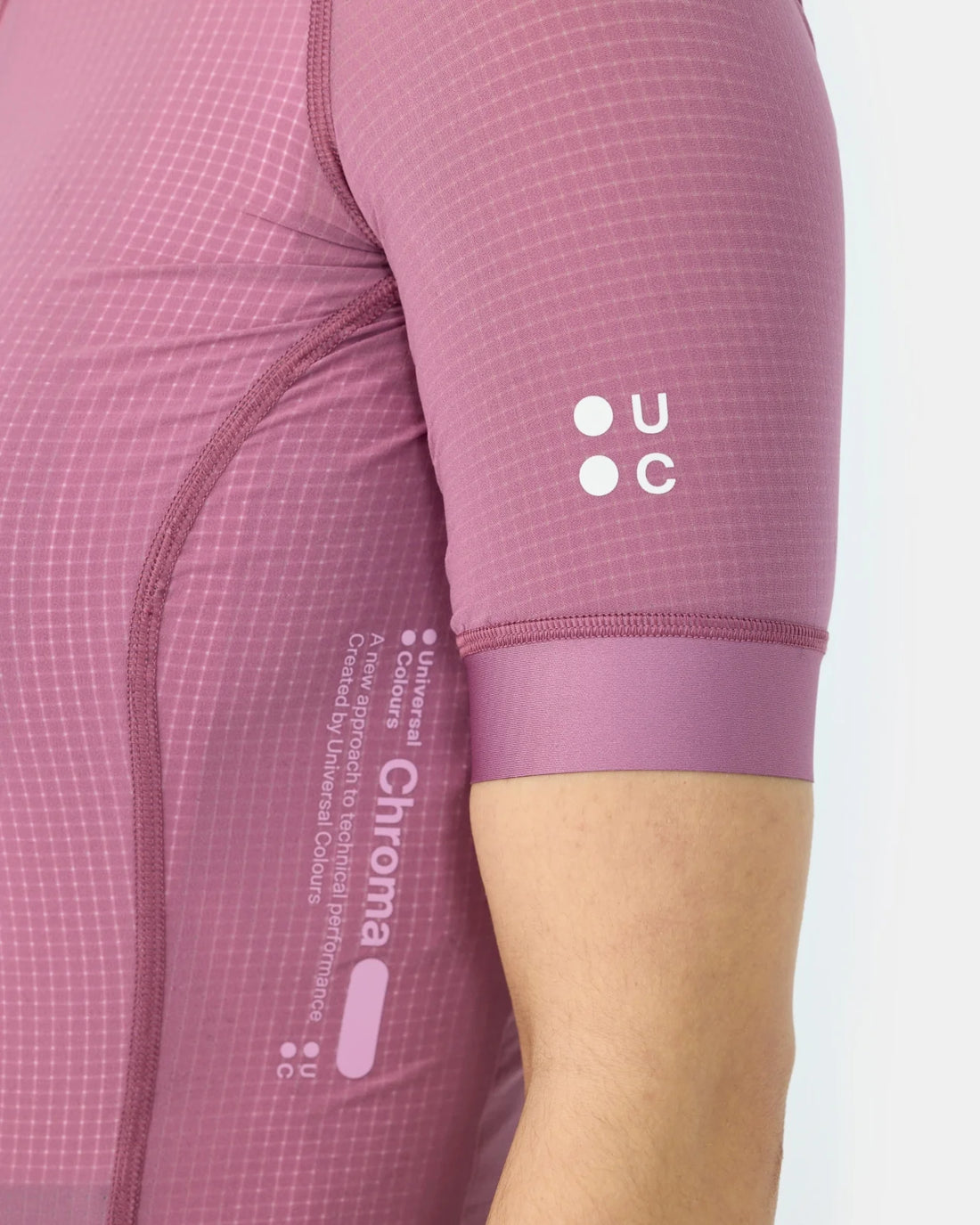 Universal Colours Chroma Women's Short Sleeve Jersey Radtrikot Lilac Mist