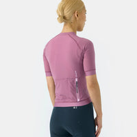 Universal Colours Chroma Women's Short Sleeve Jersey Radtrikot Lilac Mist