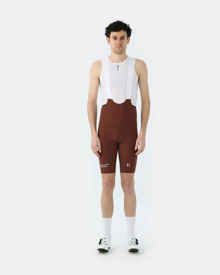 Universal Colours Chroma Men's Bib Short Radhose Brick Red