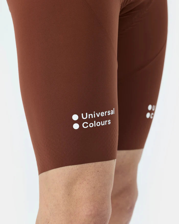 Universal Colours Chroma Men's Bib Short Radhose Brick Red