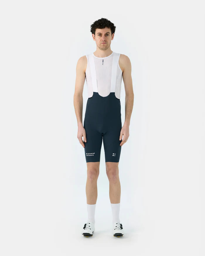 Universal Colours Chroma Men's Bib Short Radhose Navy Blue