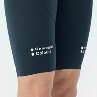 Universal Colours Chroma Cuissard à bretelles pour homme Noir