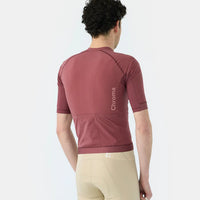 Universal Colours Chroma Men's Short Sleeve Jersey Radtrikot Jaipur Red