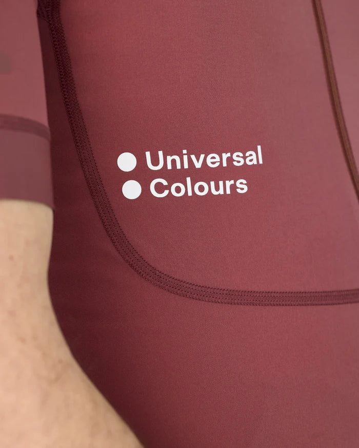 Universal Colours Chroma Men's Short Sleeve Jersey Radtrikot Jaipur Red