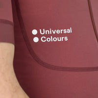 Universal Colours Chroma Men's Short Sleeve Jersey Radtrikot Jaipur Red