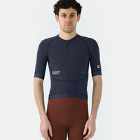 Universal Colours Chroma Men's Short Sleeve Jersey Radtrikot Midnight Blue