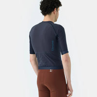 Universal Colours Chroma Men's Short Sleeve Jersey Radtrikot Midnight Blue