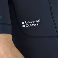 Universal Colours Chroma Men's Short Sleeve Jersey Radtrikot Midnight Blue
