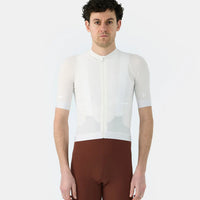 Universal Colours Chroma Men's Short Sleeve Jersey Radtrikot Off White