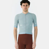 Universal Colours Chroma Men's Short Sleeve Jersey Radtrikot Sky Blue