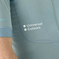 Universal Colours Chroma Men's Short Sleeve Jersey Radtrikot Sky Blue