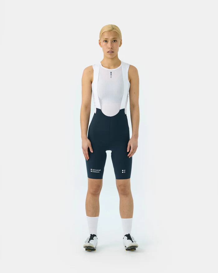 Universal Colours Chroma Women's Bib Short Radhose Navy Blue